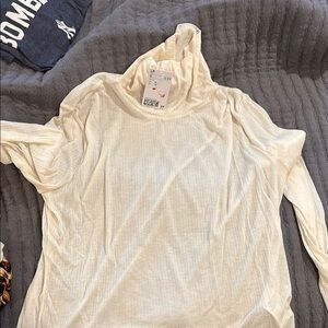 Elegant Cream Women's Top